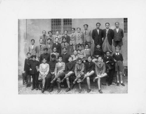 1937-38- II ginnasiale B - Francesco Berti (fronte)