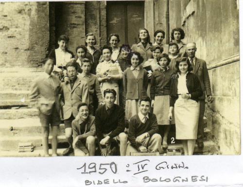 1950 IV Ginnasio-bidello Bolognesi